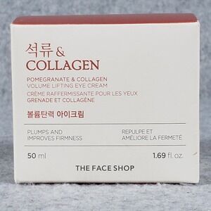 The Face Shop Pomegranate Collagen Volume Lifting Eye Cream 50ml NIB K-Beauty